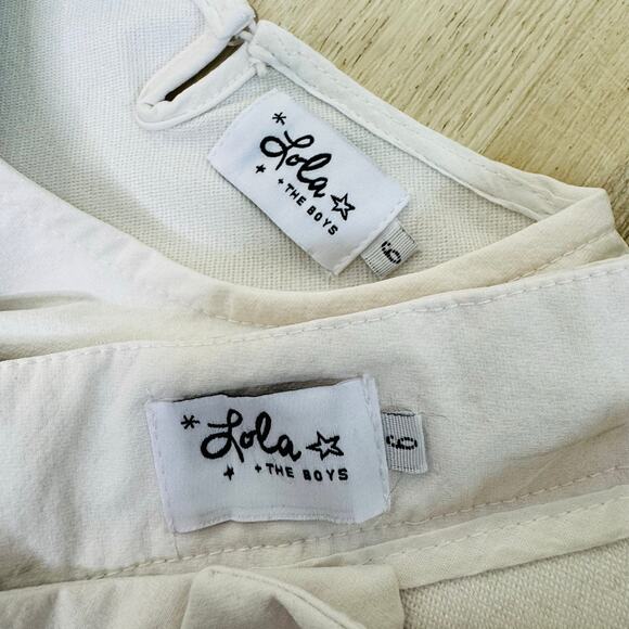 Lola + The Boys Rainbow Girls size 6 Top and Short Outfit Set - Picture 3 of 3